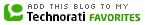 Add the CPAN Testers Blog to your Technorati Favorites